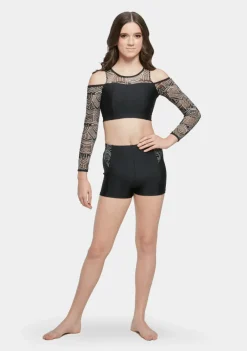 Clearance Studio 7 Aztec Crop Top