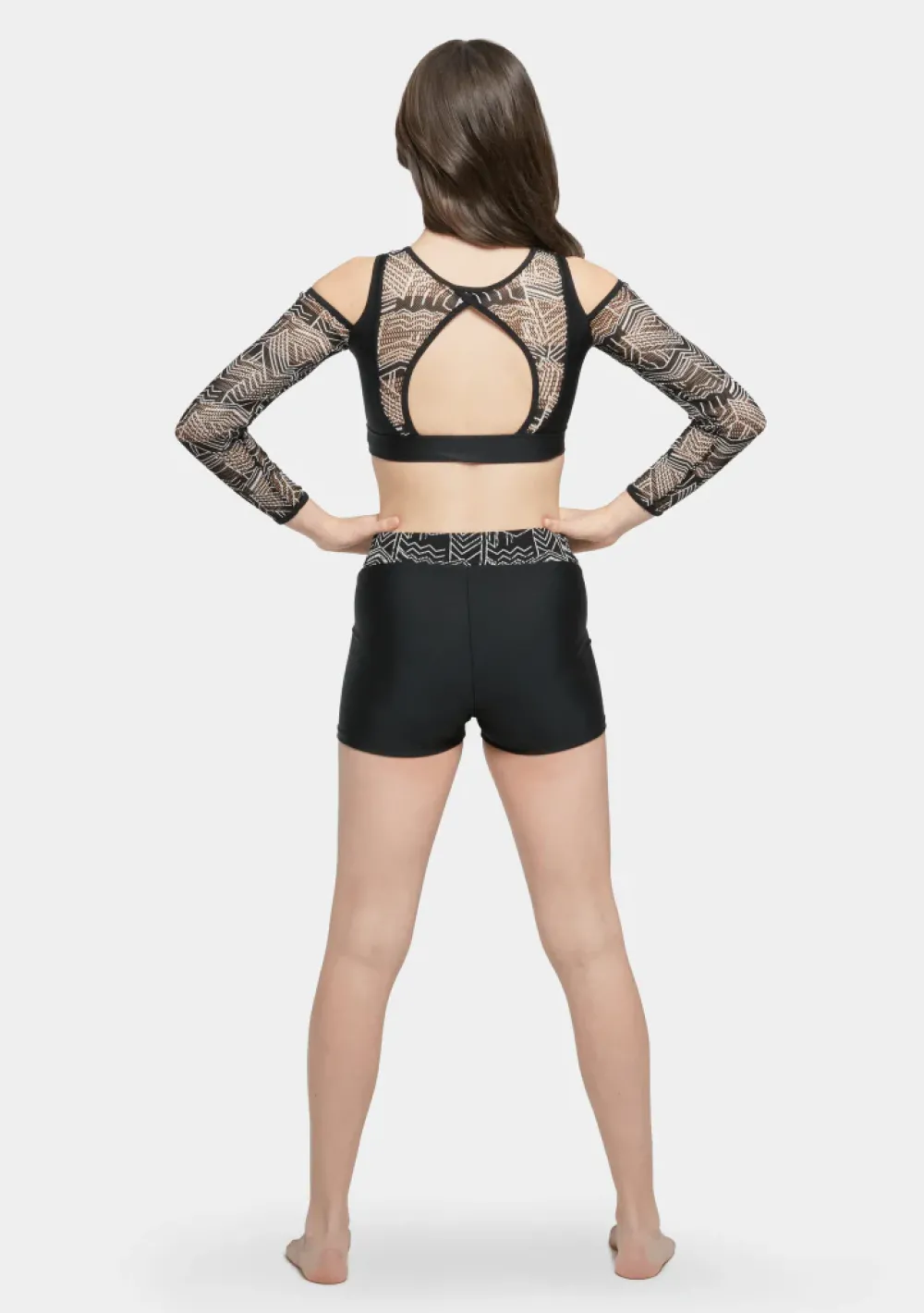 Clearance Studio 7 Aztec Crop Top