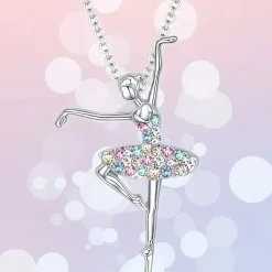 Hot Temu Ballerina Necklace