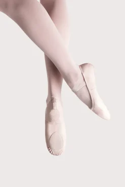 Hot Bloch Prolite II Leather Ballet Flat | Theatrical Pink | Adult
