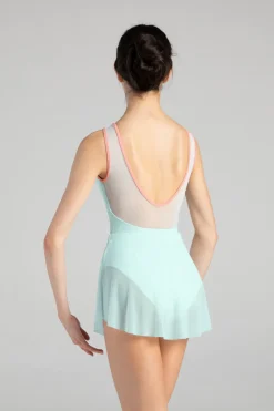 Discount Bloch SALE | Lyric Mesh Womens Skirt | Icicle