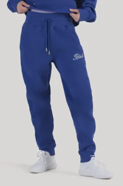 Fashion Bloch SALE | Off Duty Terry Track Pants Rib Trim | Satin Sky