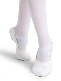 New Capezio SALE Hanami Canvas Ballet | White | Adult