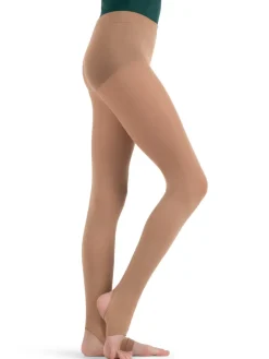 Discount Capezio SALE | Ultra Soft Self Knit Waistband Stirrup Tight | Child