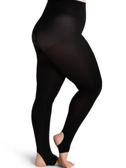 Outlet Capezio SALE | Ultra Soft Self Knit Waistband Stirrup Tight | Adult