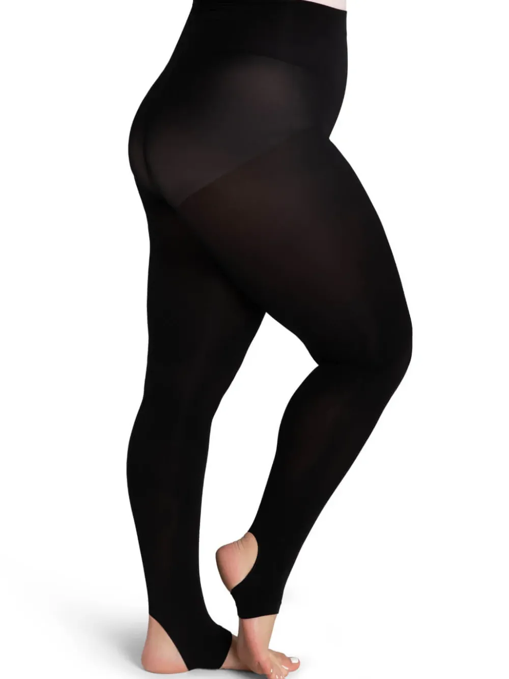 Outlet Capezio SALE | Ultra Soft Self Knit Waistband Stirrup Tight | Adult