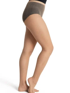 Sale Capezio Studio Basics Fishnet Seamless Tight | Adult