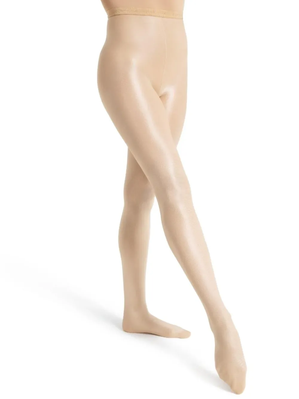 Outlet Capezio Ultra Shimmery Footed Tights | Adult