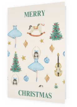 Outlet Dancewear Nation Christmas Card | Ballerina