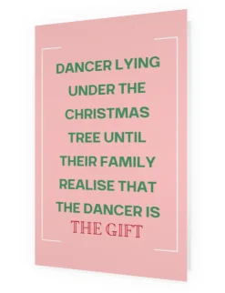 Best Dancewear Nation Christmas Card | Dancer Is The Gift