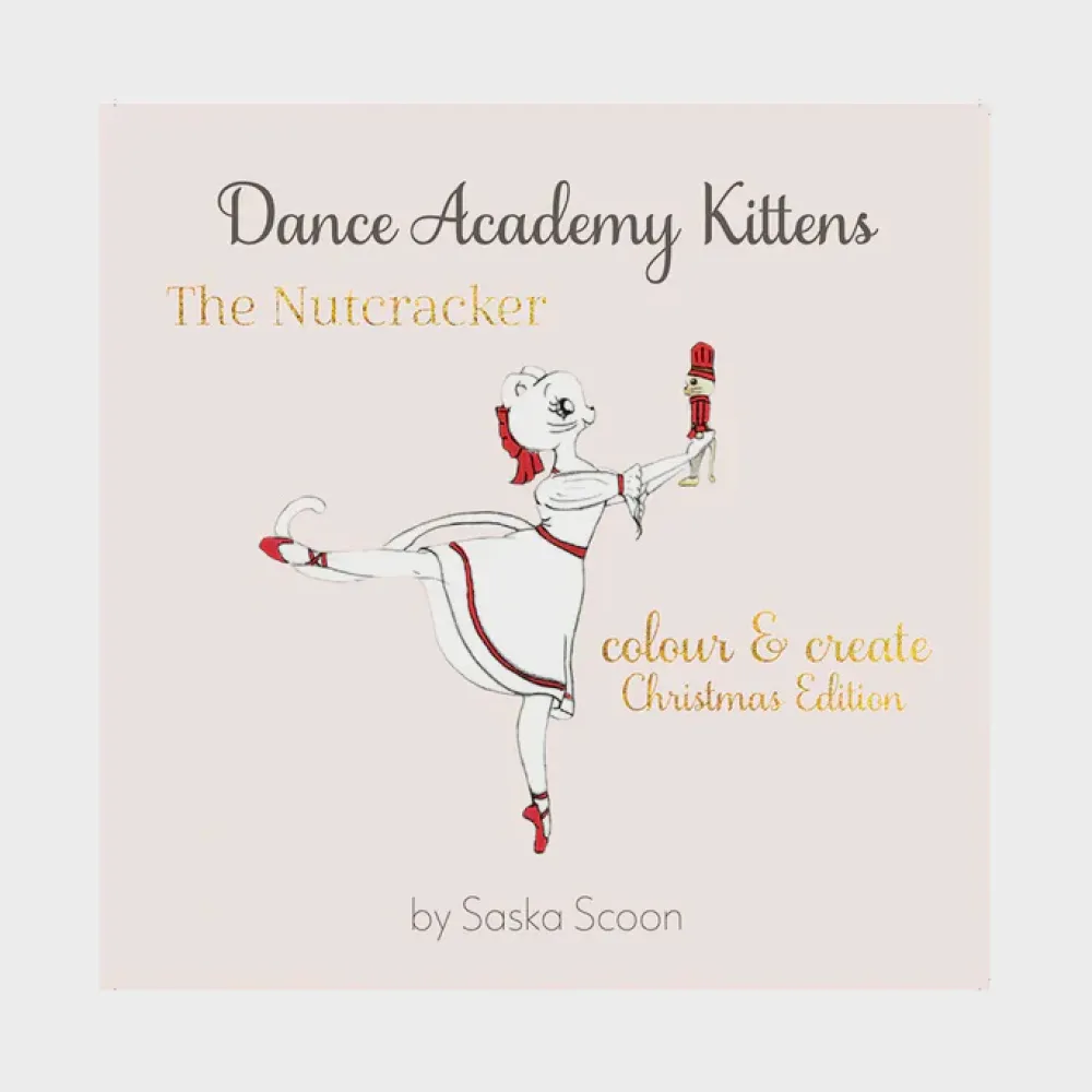 Outlet Saska Scoon Dance Academy Kittens: The Nutcracker Colour & Create By