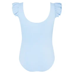 Discount Energetiks Emery Frill Sleeve Leotard | Baby Blue | Child