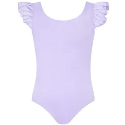 Discount Energetiks Emery Frill Sleeve Leotard | Lilac | Child