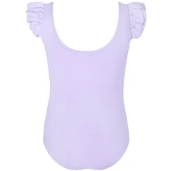 Discount Energetiks Emery Frill Sleeve Leotard | Lilac | Child