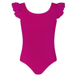Discount Energetiks Emery Frill Sleeve Leotard | Mulberry | Child