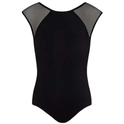 Clearance Energetiks Estella Mesh Leotard | Black | Child