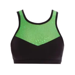 New Energetiks Evelyn Metallic Crop Top | Child