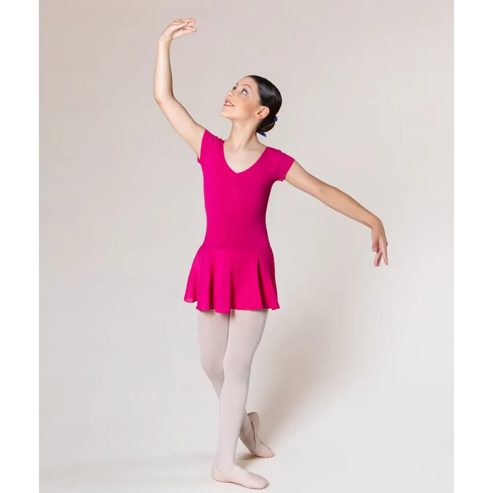 Clearance Energetiks Florence Leotard With Skirt | Mulberry | Child