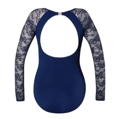 Sale Energetiks Hailey Lace Leotard | Navy | Adult