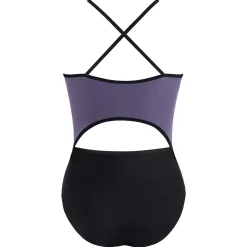 Clearance Energetiks Isabelle Zip Leotard | Grape (Adult)