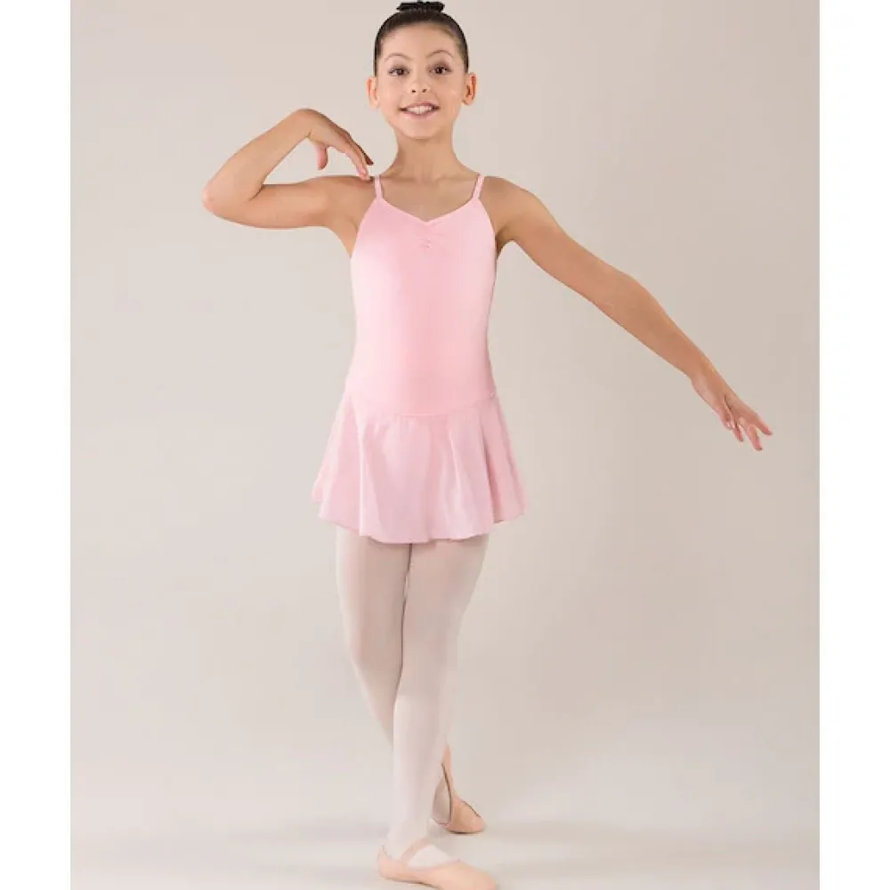 Clearance Energetiks Lucia Camisole With Skirt | Ballet Pink | Child