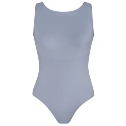 Sale Energetiks Natalie Open Back Leotard | Silver Bullet (Adult)