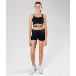 Best Energetiks Roxy Mesh Crop | Black