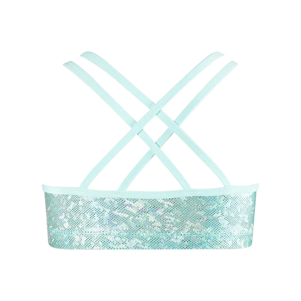 Best Energetiks Roxy Metallic Crop Top | Child
