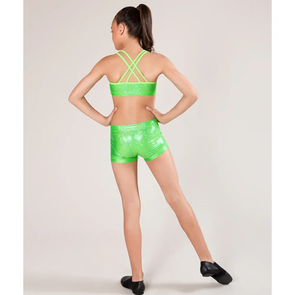 Best Energetiks Roxy Metallic Crop Top | Child