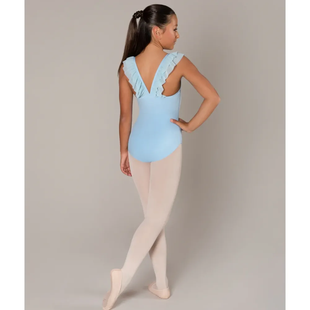 Discount Energetiks SALE | Ruby Mesh Leotard | Baby Blue