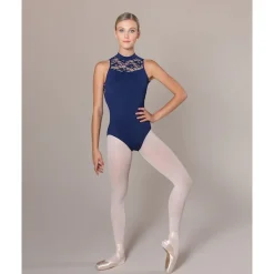 Best Energetiks Scarlett Lace Leotard | Navy | Adult