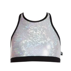 Clearance Energetiks Tilly Metallic Crop Top | Child