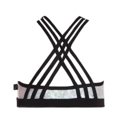 Clearance Energetiks Tilly Metallic Crop Top | Child