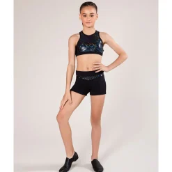Clearance Energetiks Tilly Metallic Crop Top | Child