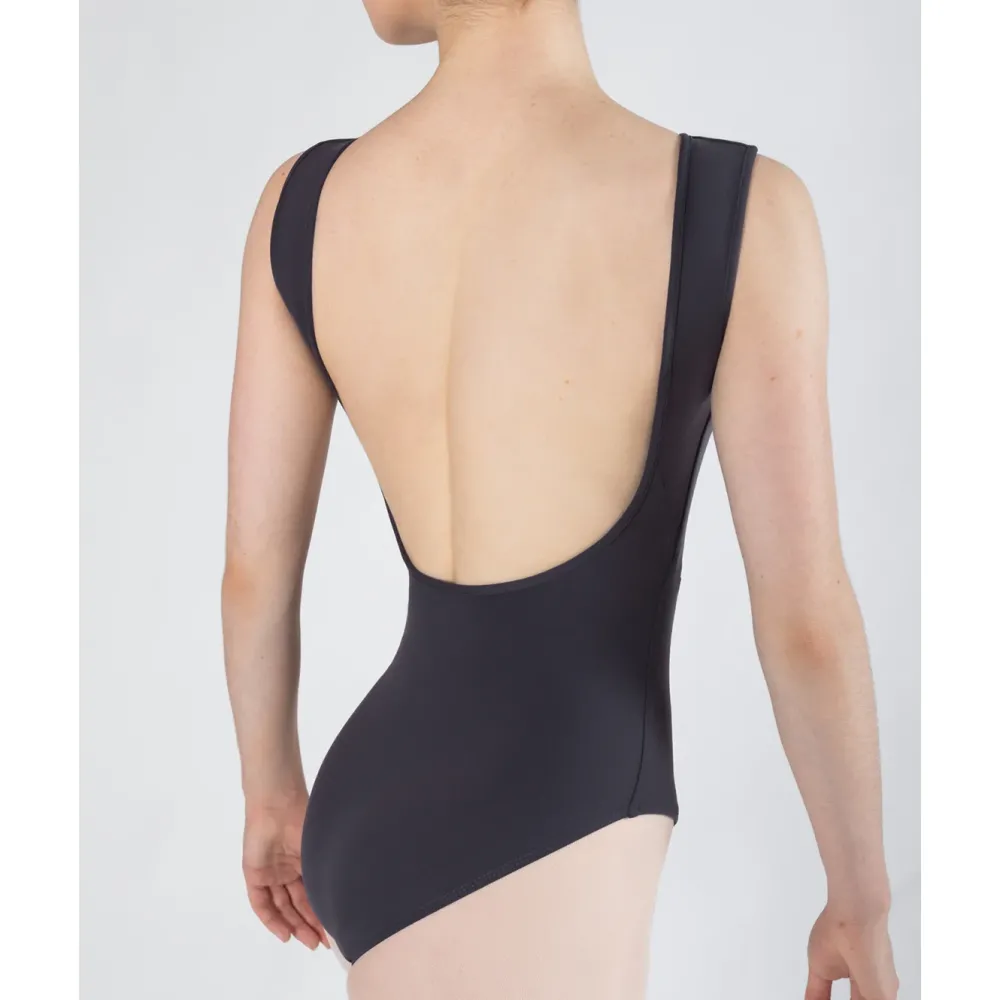 Discount Energetiks Veronica Low Back Leotard | Black Amethyst (Adult)
