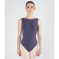 Sale Energetiks Veronica Low Back Leotard | Grape