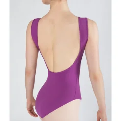Sale Energetiks Veronica Low Back Leotard | Berry