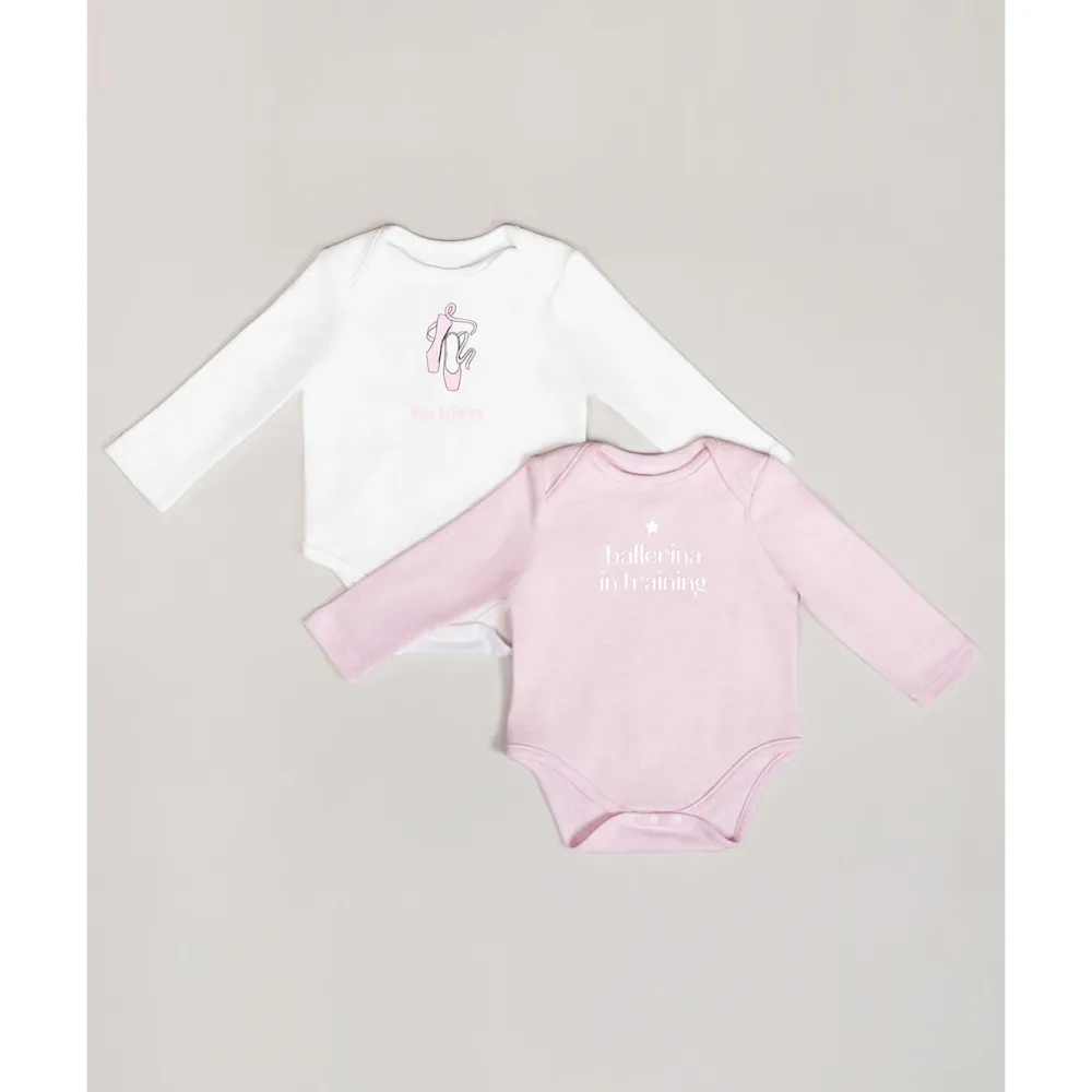 Clearance Dancewear Nation Long Sleeve Baby Romper | Ballerina