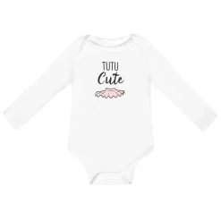 Hot Dancewear Nation Long Sleeve Baby Romper | Tutu
