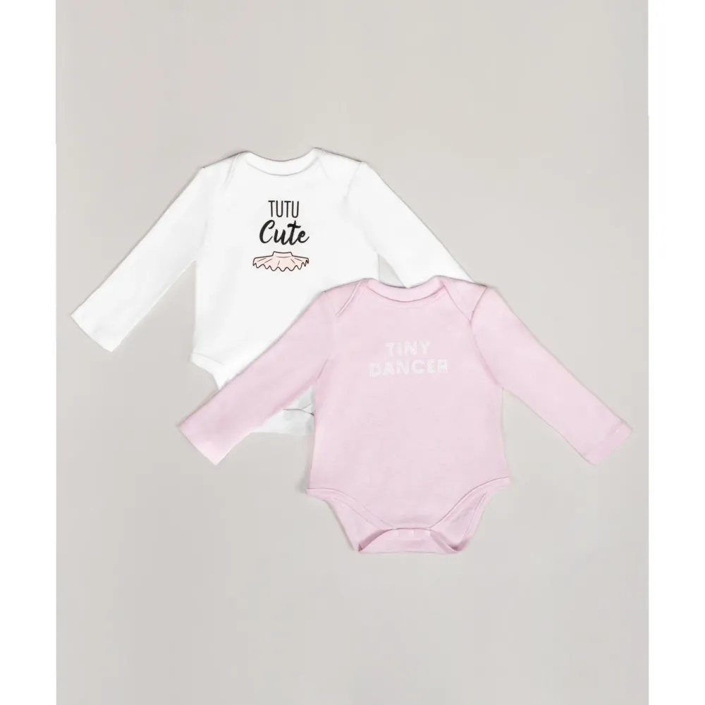 Hot Dancewear Nation Long Sleeve Baby Romper | Tutu