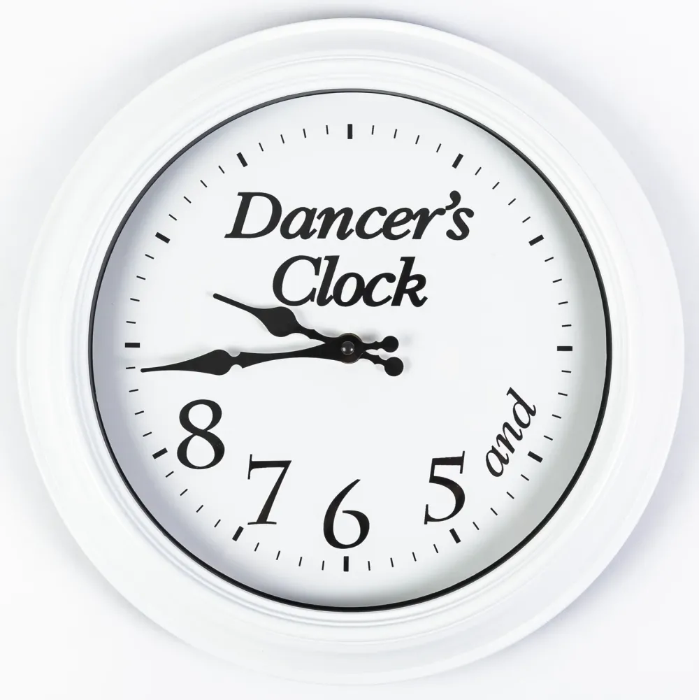 Outlet Mad Ally Ballerina Clock - White