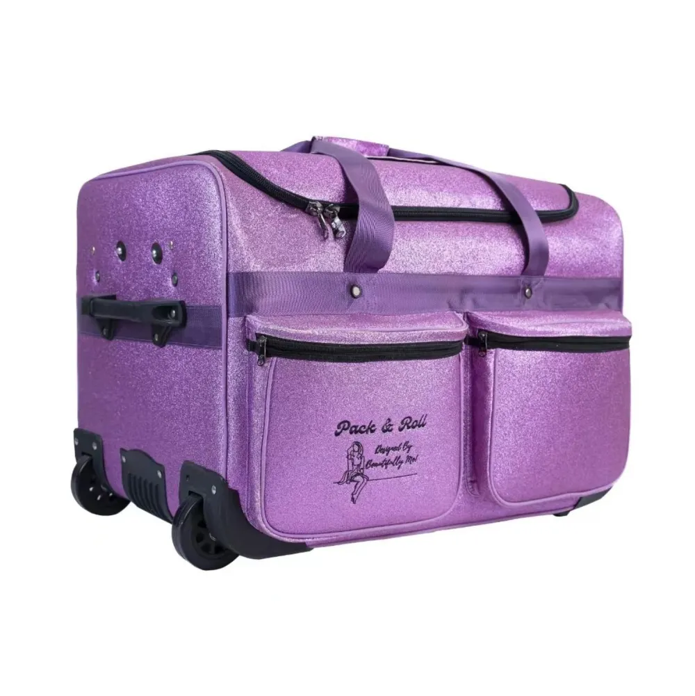 Fashion Pack u0026 Roll Medium Pack & Roll | Purple Sparkles READY TO SHIP!