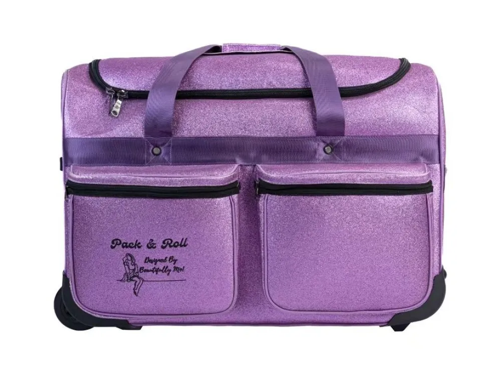 Fashion Pack u0026 Roll Medium Pack & Roll | Purple Sparkles READY TO SHIP!