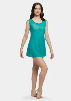 Best Studio 7 Mesh Slip Dress