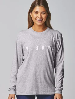 Outlet Running Bare SALE | Hollywood 90's Tee I Silver Marle