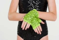 Clearance Studio 7 Sequin Fingerless Gloves
