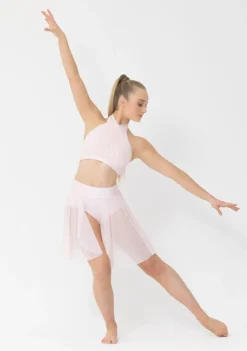 Online Studio 7 Alyssa Crop | Pale Pink