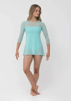 Online Studio 7 Amber Mesh Dress | Spearmint