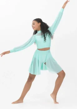 Hot Studio 7 Annabelle Crop Top | Mint