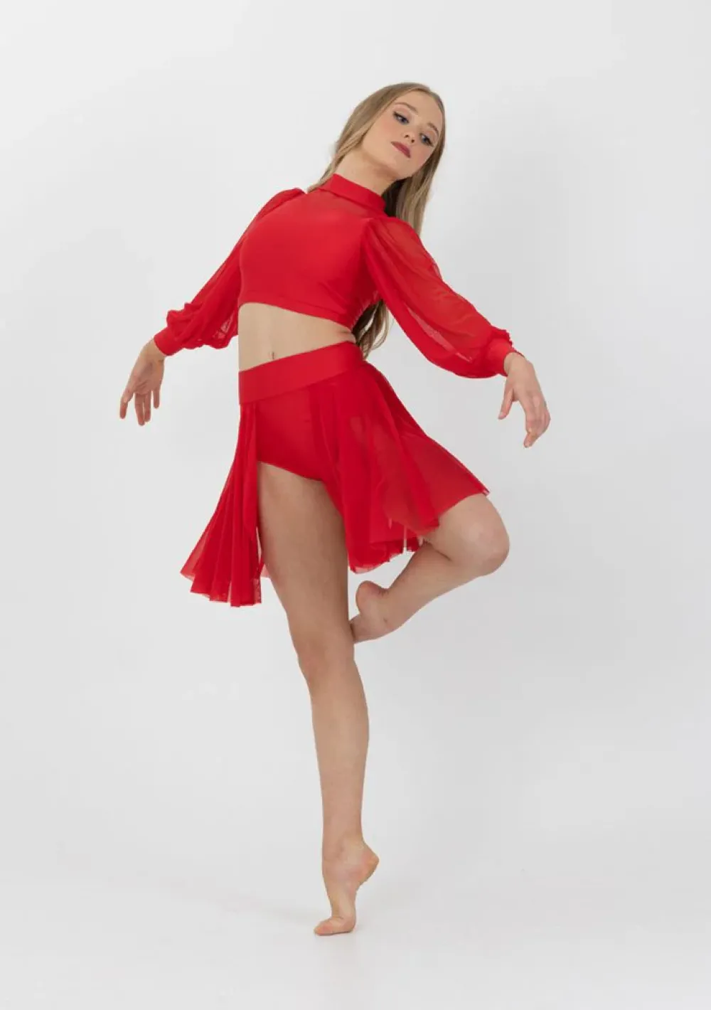 Best Studio 7 Annabelle Crop Top | Red